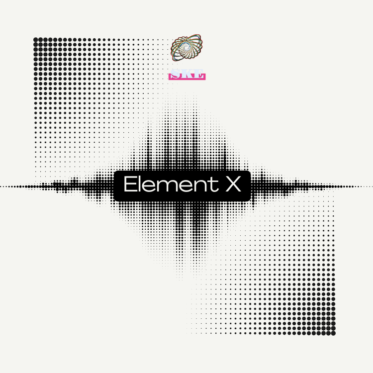 black modern halftone music recording studio logo (1)